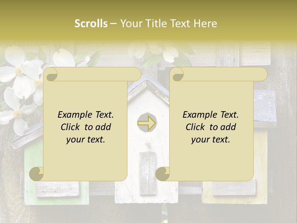 Habitat Rustic Container PowerPoint Template