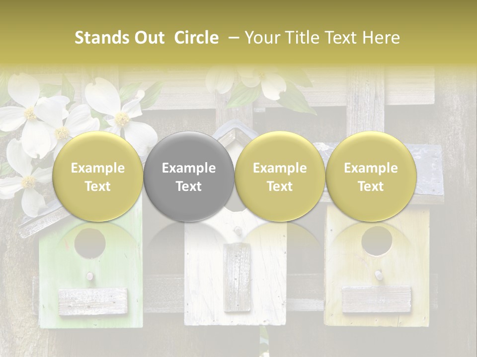 Habitat Rustic Container PowerPoint Template