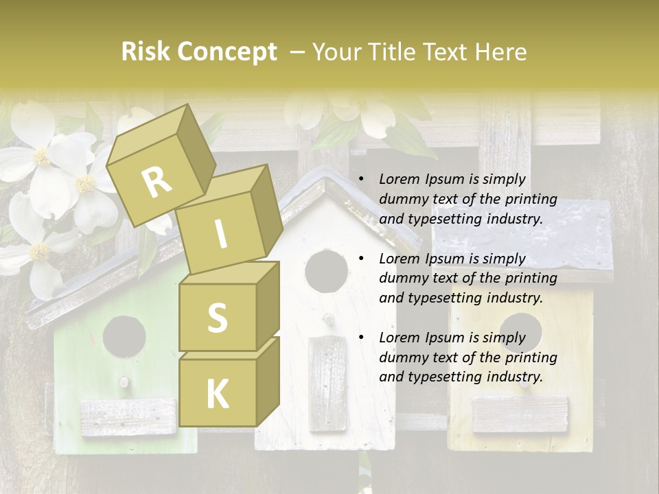 Habitat Rustic Container PowerPoint Template