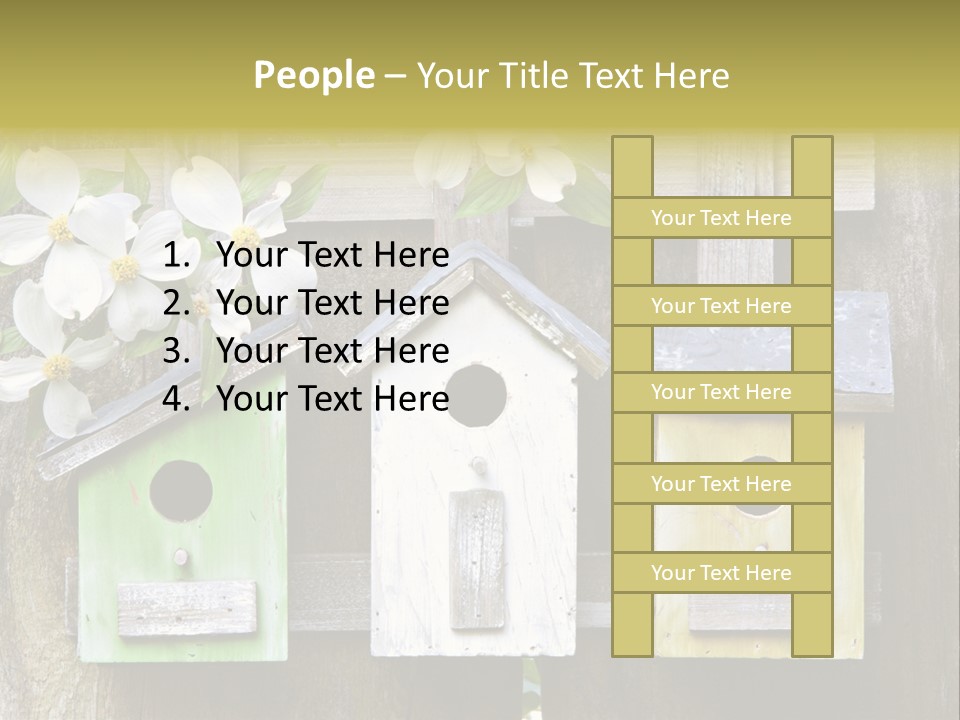 Habitat Rustic Container PowerPoint Template