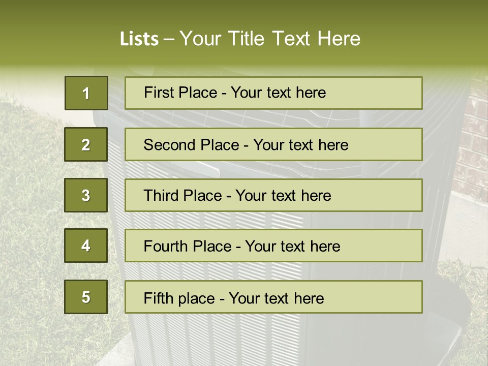 Heater Coolant Electric PowerPoint Template