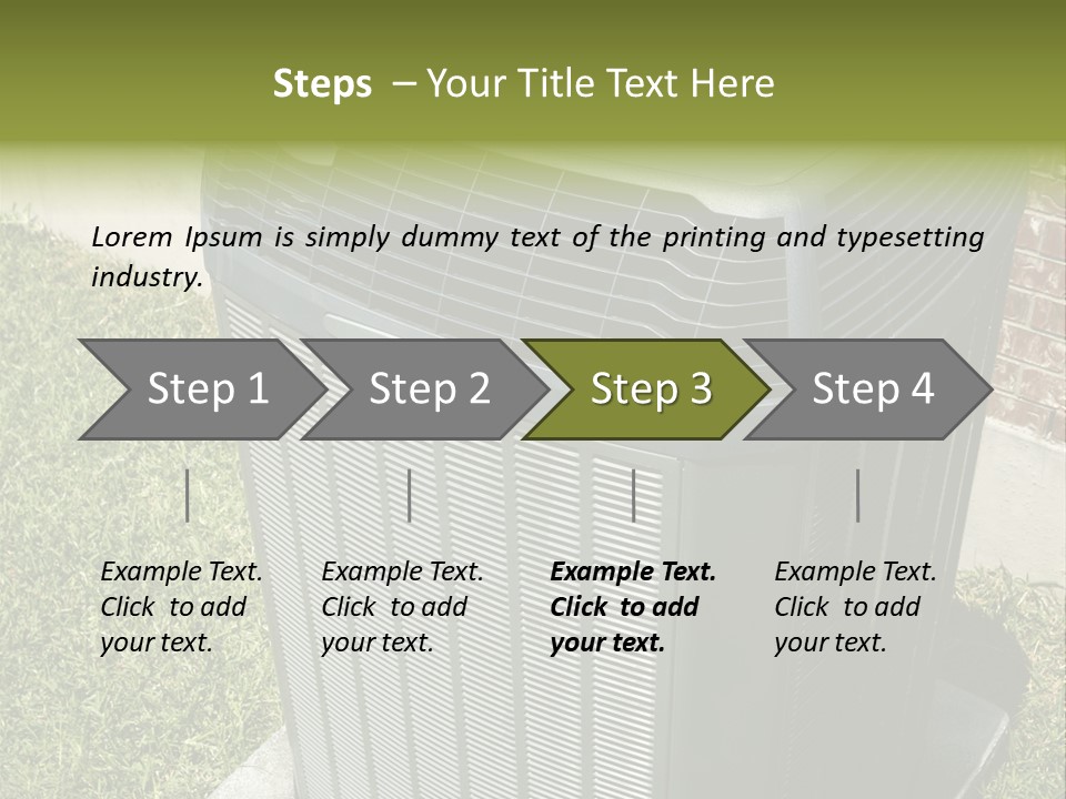 Heater Coolant Electric PowerPoint Template