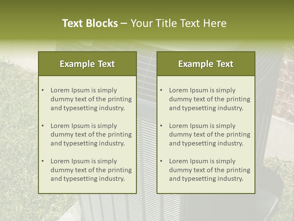 Heater Coolant Electric PowerPoint Template