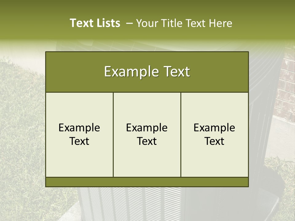 Heater Coolant Electric PowerPoint Template