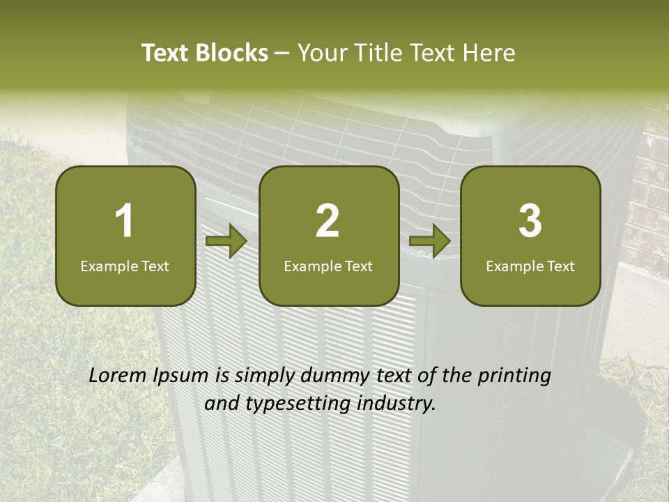 Heater Coolant Electric PowerPoint Template