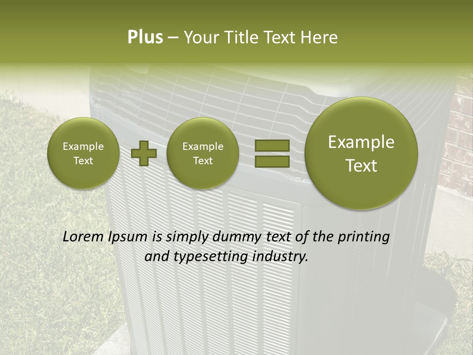 Heater Coolant Electric PowerPoint Template