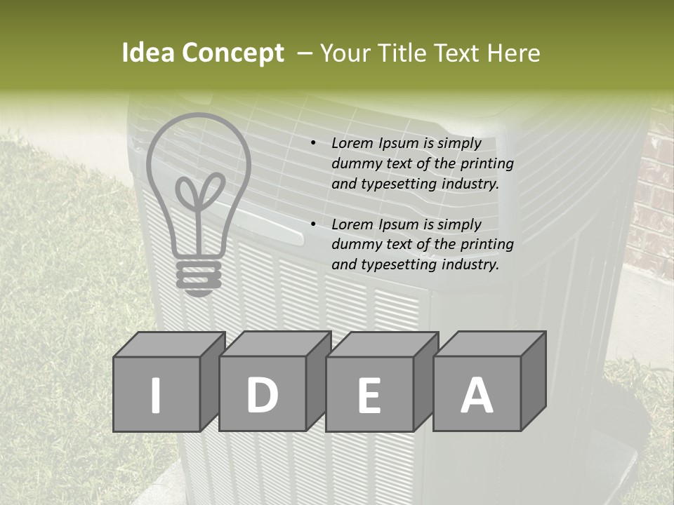 Heater Coolant Electric PowerPoint Template