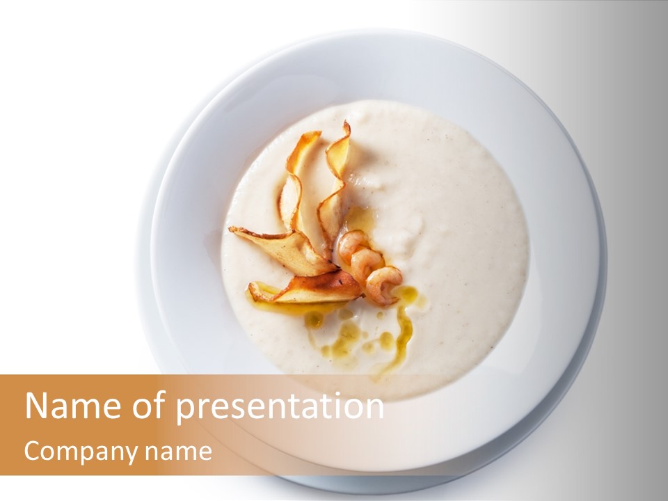 Lunch Vegetable Enjoy PowerPoint Template