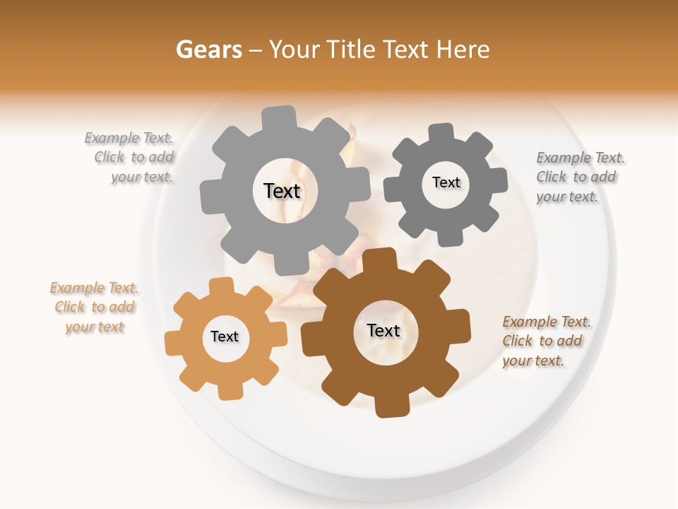 Lunch Vegetable Enjoy PowerPoint Template