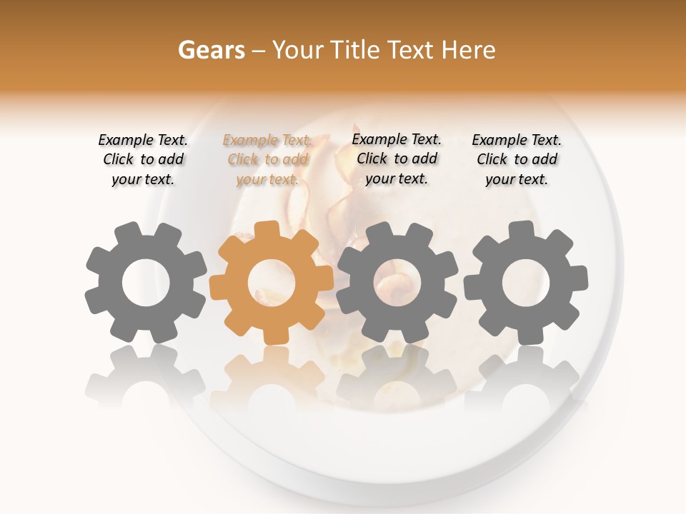 Lunch Vegetable Enjoy PowerPoint Template