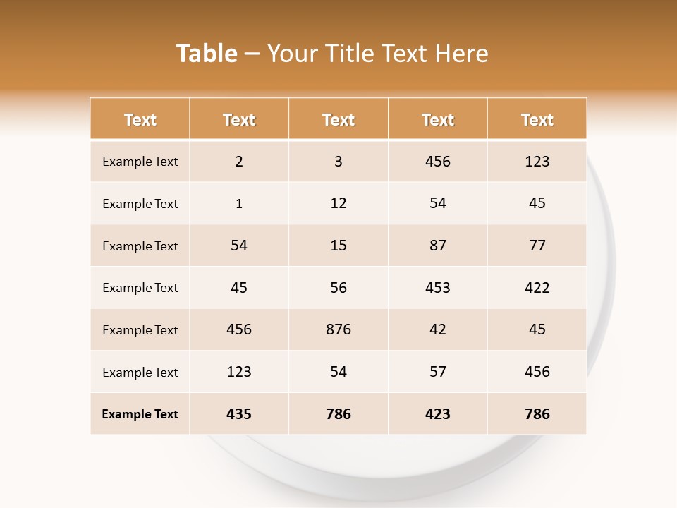 Lunch Vegetable Enjoy PowerPoint Template