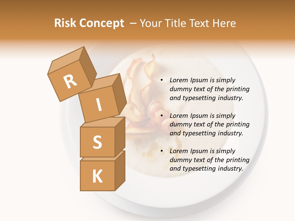 Lunch Vegetable Enjoy PowerPoint Template
