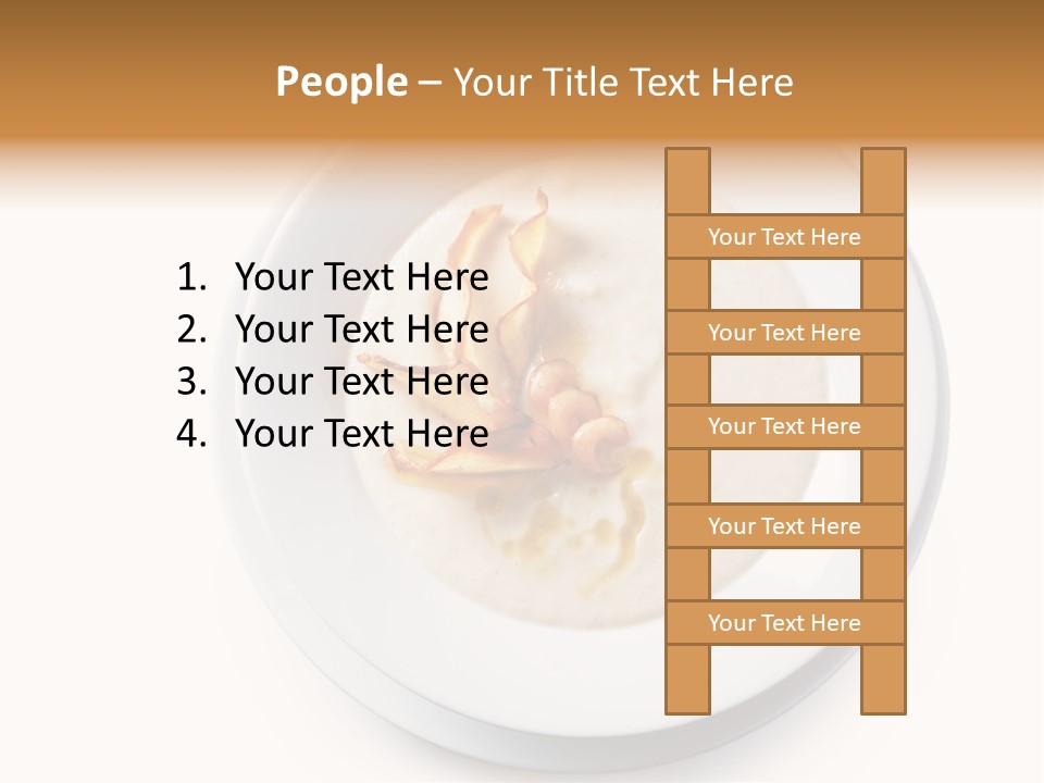 Lunch Vegetable Enjoy PowerPoint Template