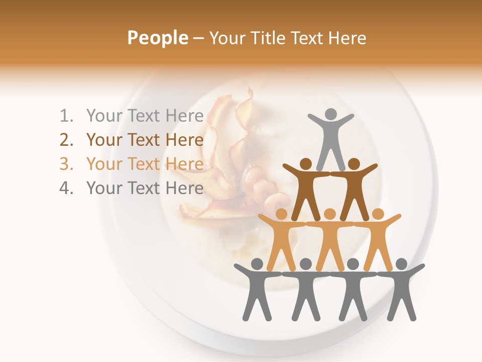 Lunch Vegetable Enjoy PowerPoint Template