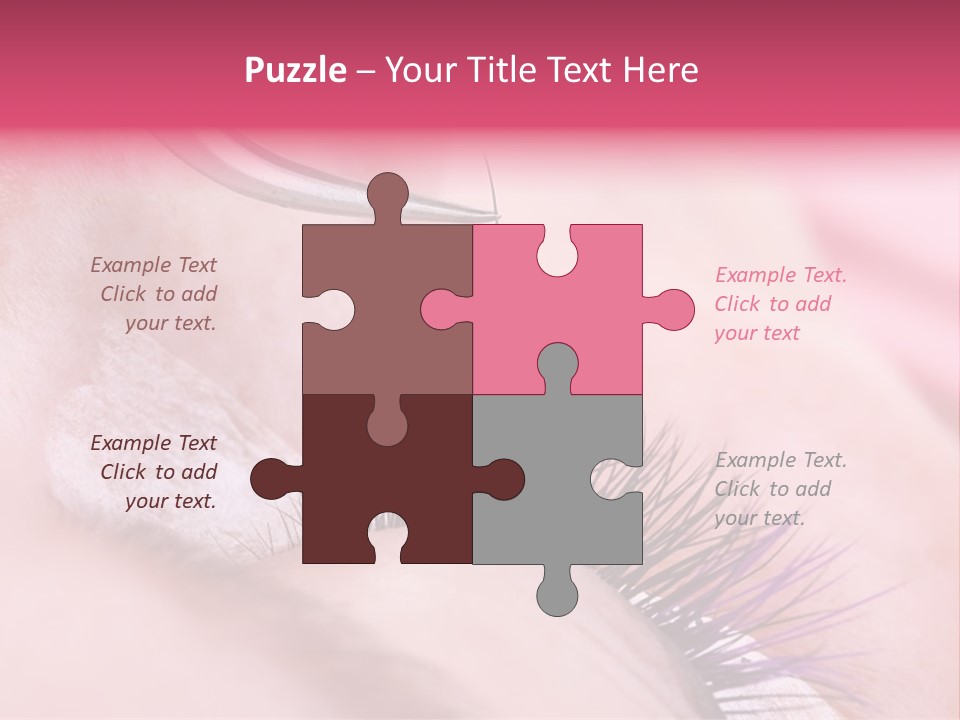 Adhesive Lashmaker Elegant PowerPoint Template