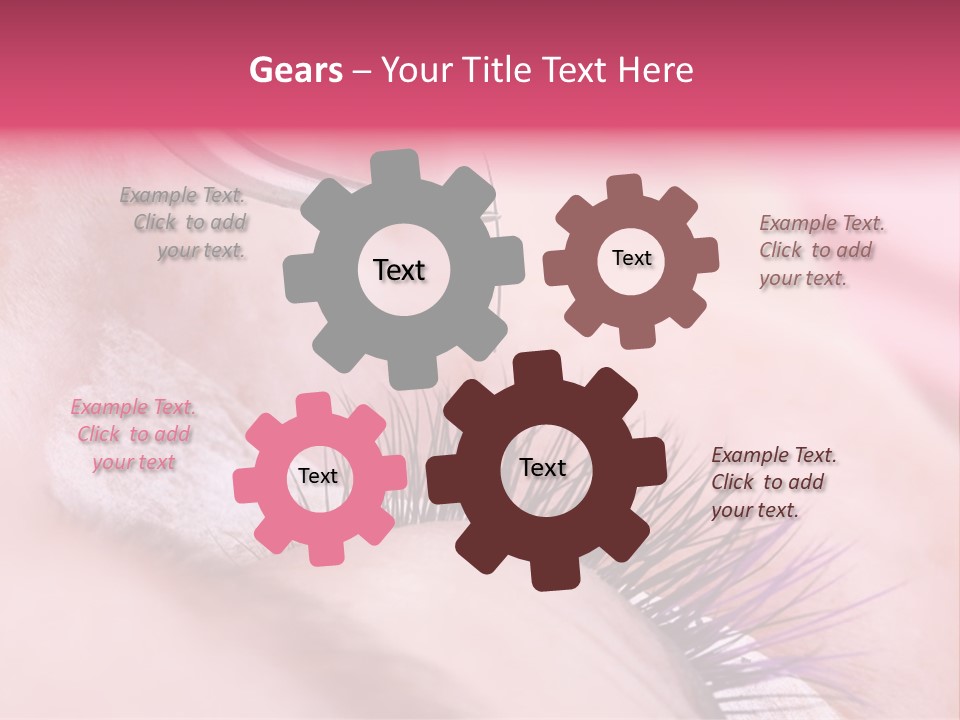 Adhesive Lashmaker Elegant PowerPoint Template