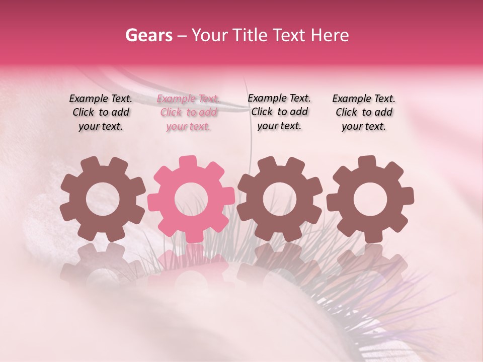 Adhesive Lashmaker Elegant PowerPoint Template