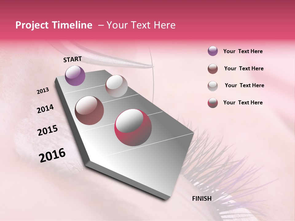 Adhesive Lashmaker Elegant PowerPoint Template