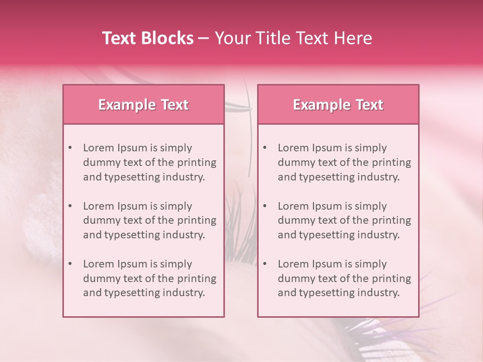 Adhesive Lashmaker Elegant PowerPoint Template