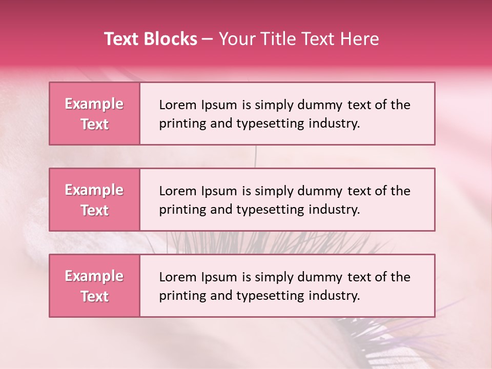 Adhesive Lashmaker Elegant PowerPoint Template