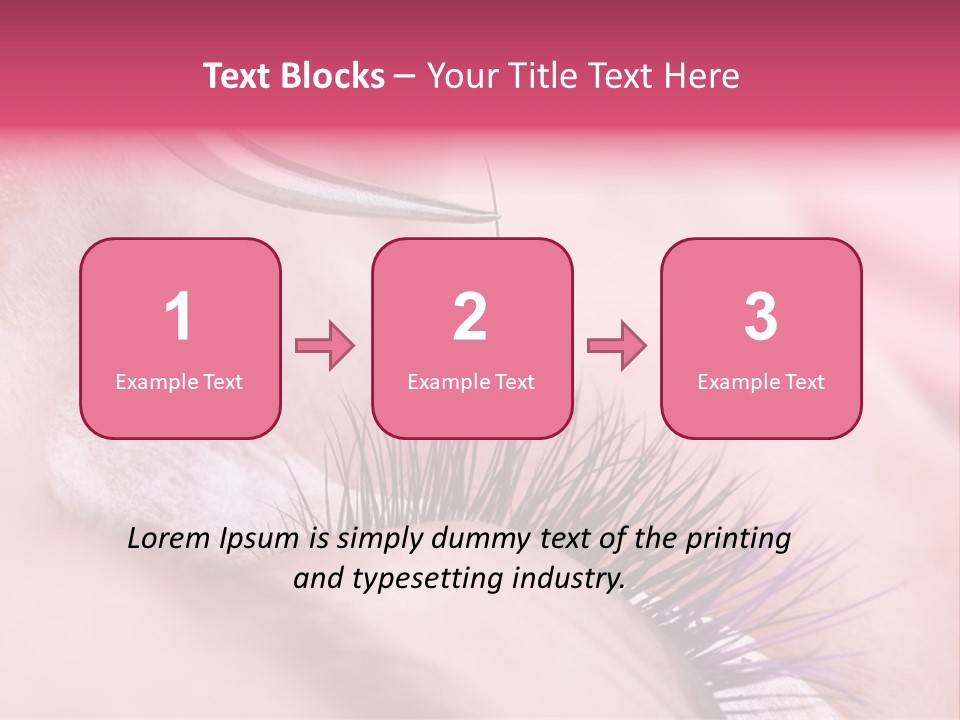 Adhesive Lashmaker Elegant PowerPoint Template