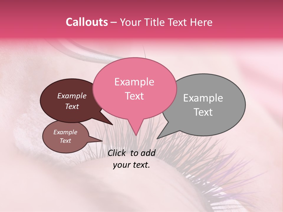 Adhesive Lashmaker Elegant PowerPoint Template