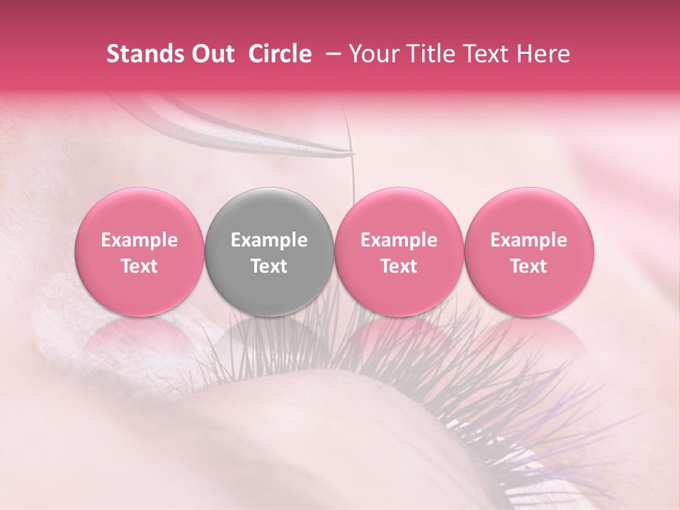 Adhesive Lashmaker Elegant PowerPoint Template