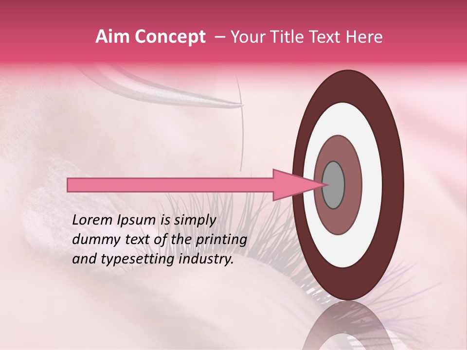 Adhesive Lashmaker Elegant PowerPoint Template