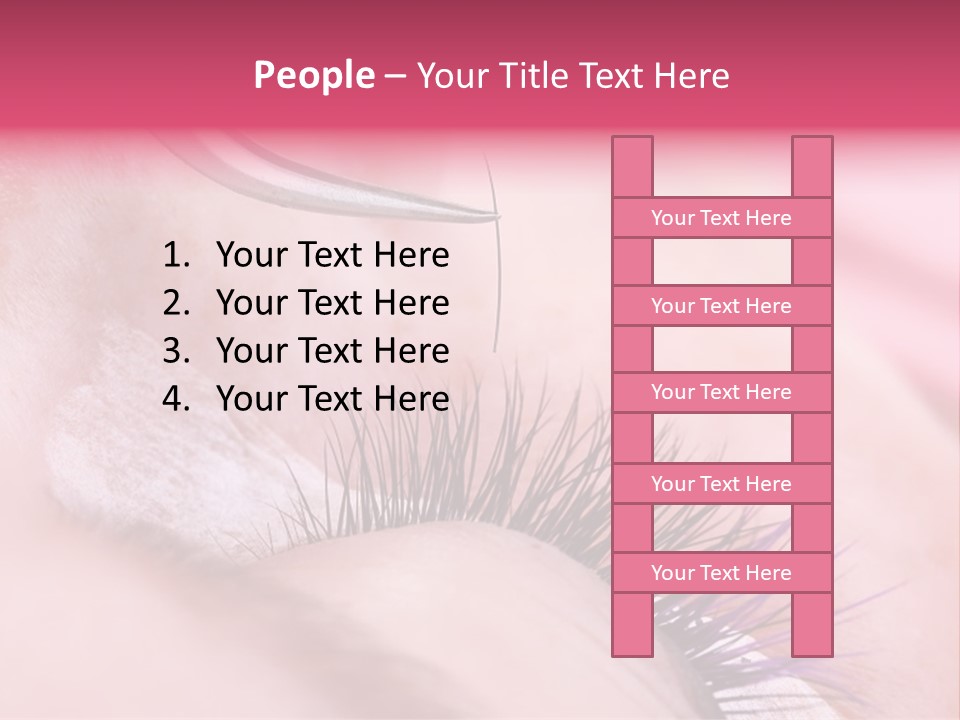 Adhesive Lashmaker Elegant PowerPoint Template
