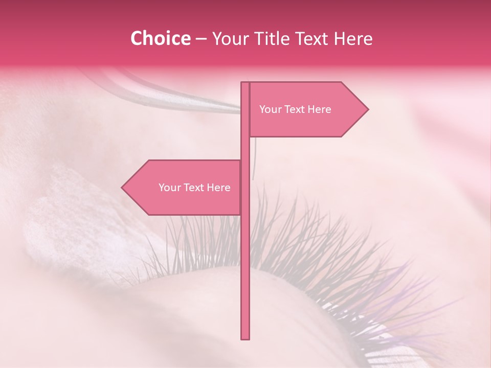 Adhesive Lashmaker Elegant PowerPoint Template