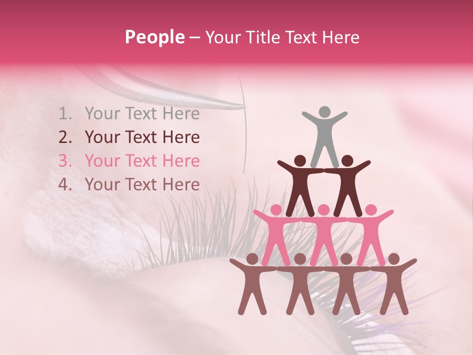Adhesive Lashmaker Elegant PowerPoint Template