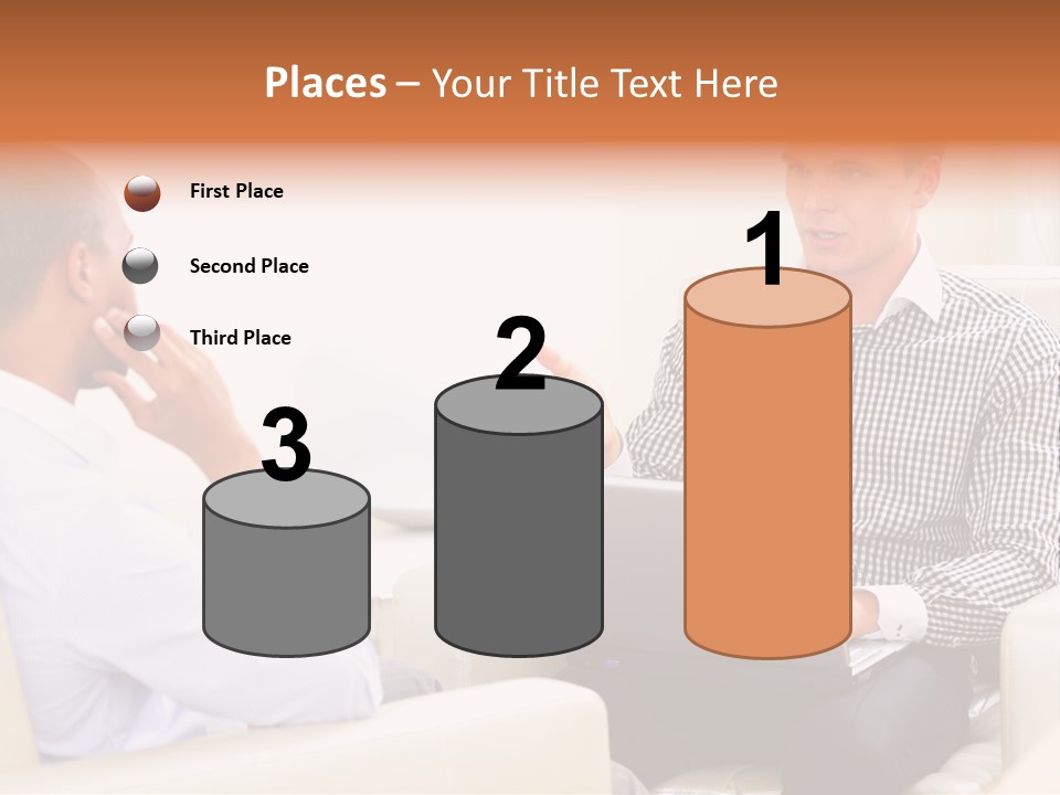 Juvenile Curlytail Green PowerPoint Template