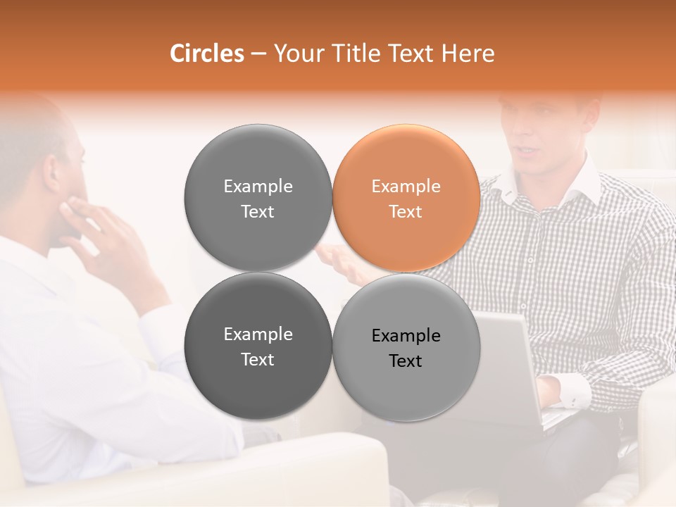 Juvenile Curlytail Green PowerPoint Template