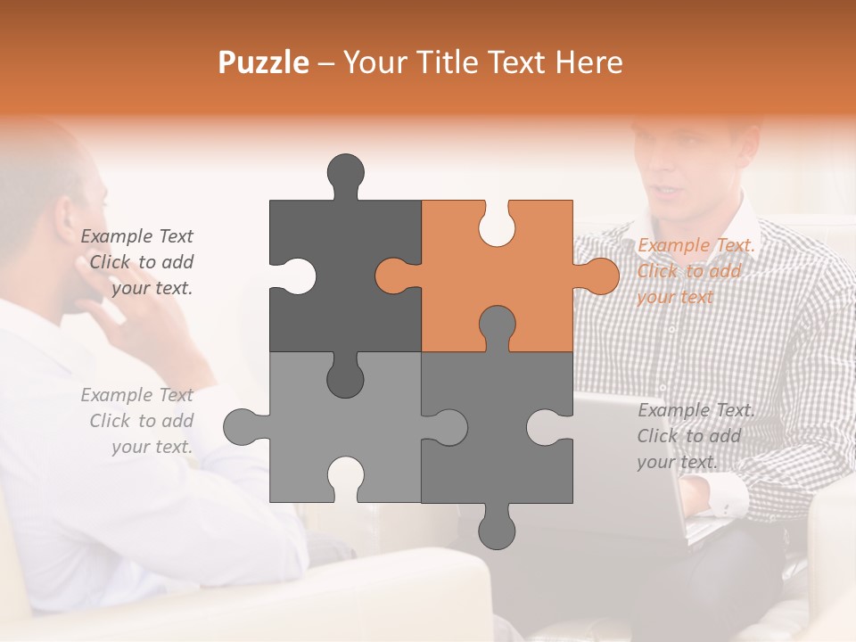 Juvenile Curlytail Green PowerPoint Template