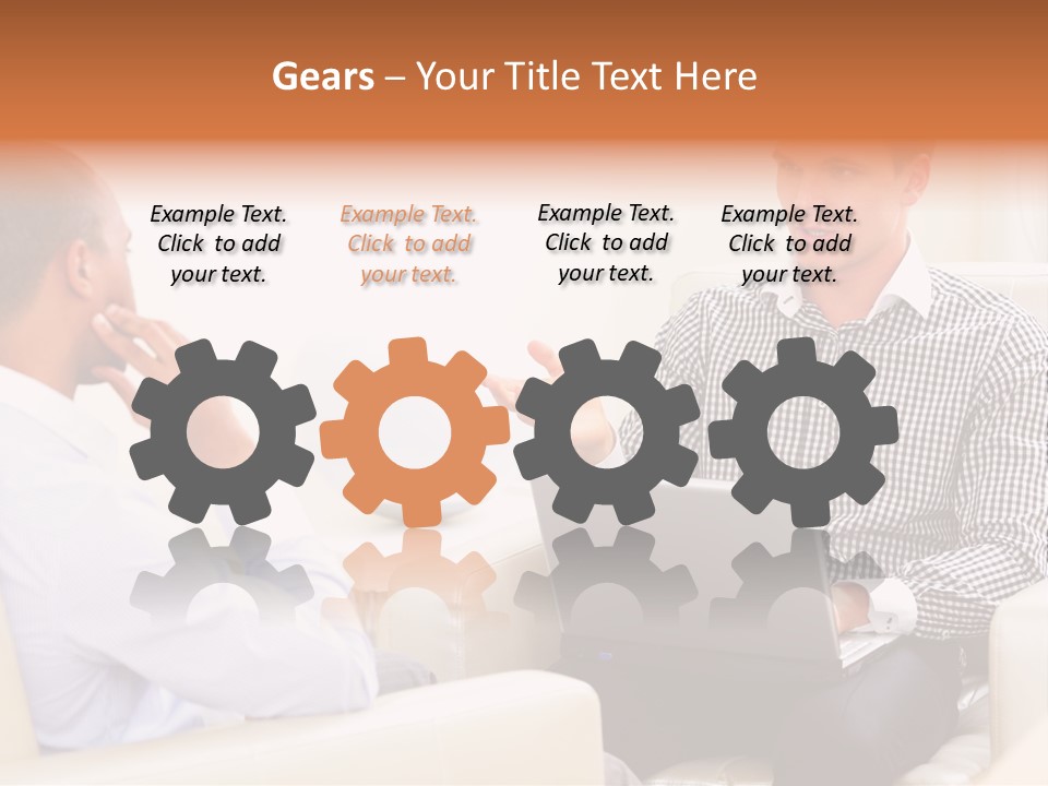 Juvenile Curlytail Green PowerPoint Template