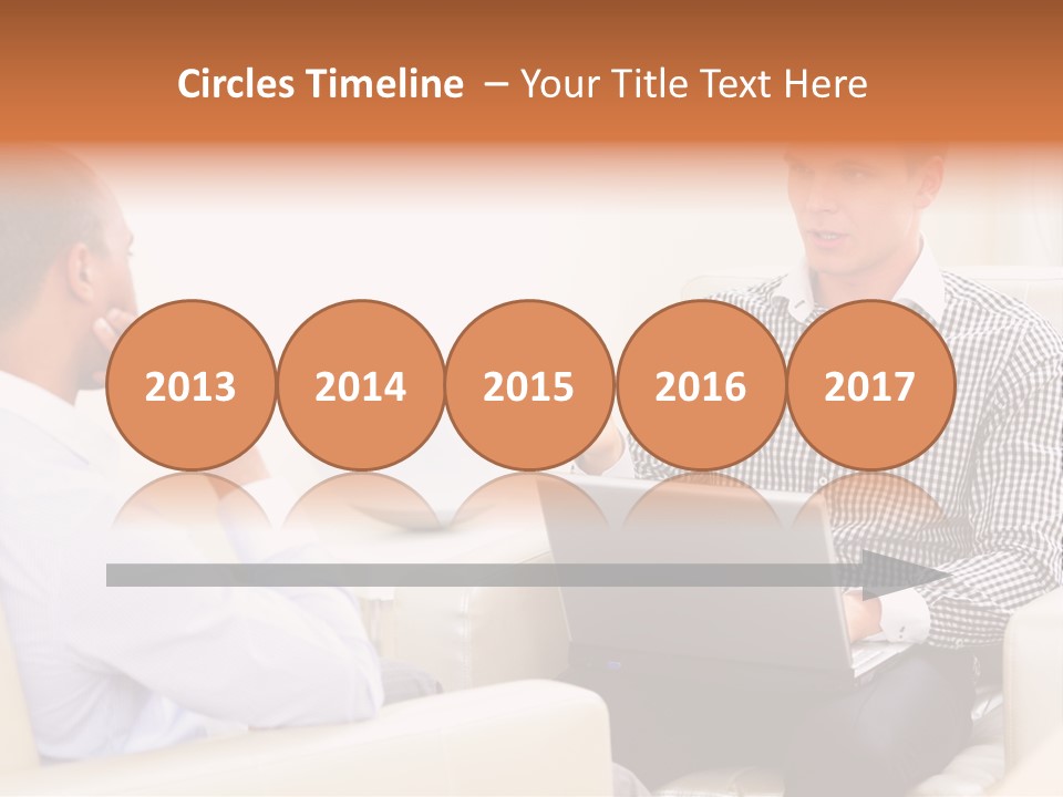 Juvenile Curlytail Green PowerPoint Template