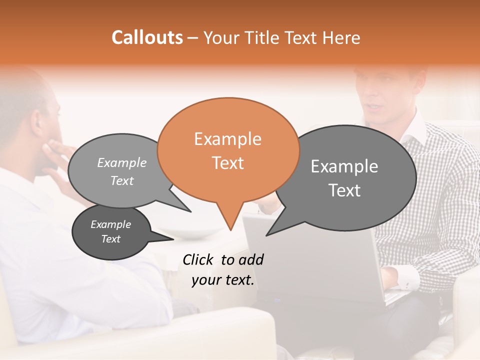 Juvenile Curlytail Green PowerPoint Template