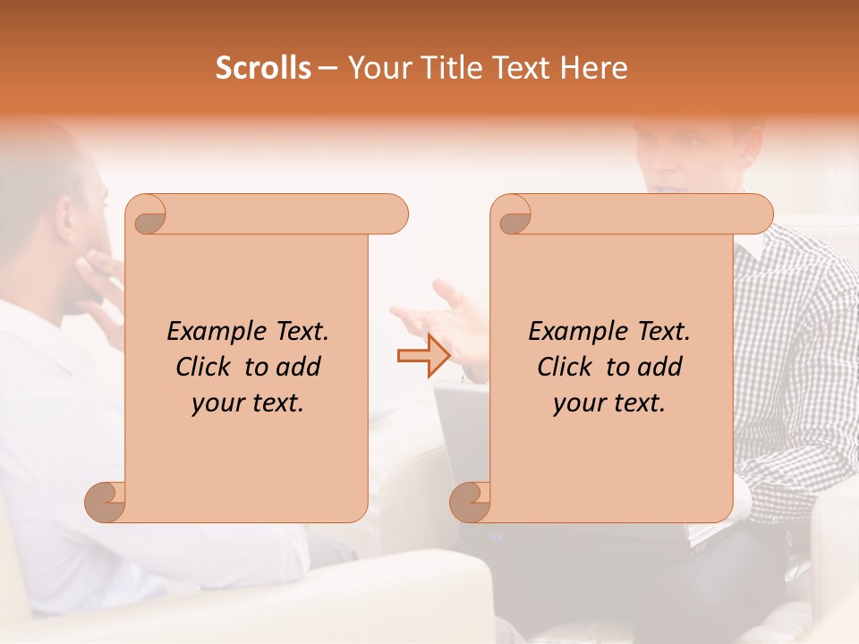 Juvenile Curlytail Green PowerPoint Template