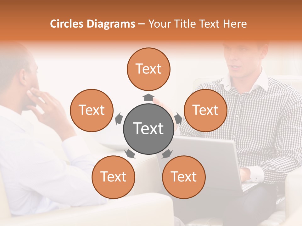 Juvenile Curlytail Green PowerPoint Template