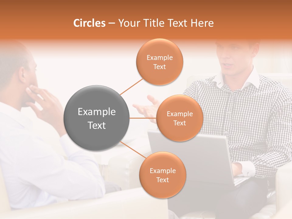 Juvenile Curlytail Green PowerPoint Template