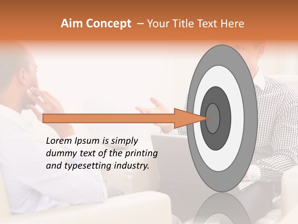 Juvenile Curlytail Green PowerPoint Template