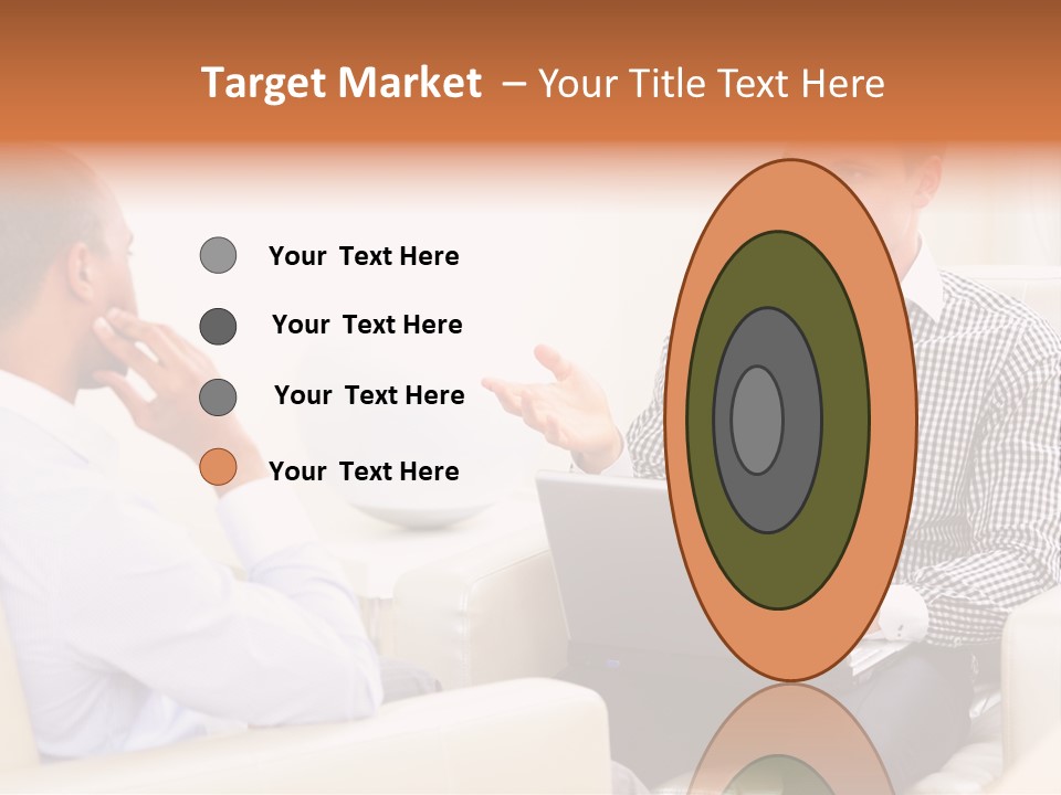 Juvenile Curlytail Green PowerPoint Template