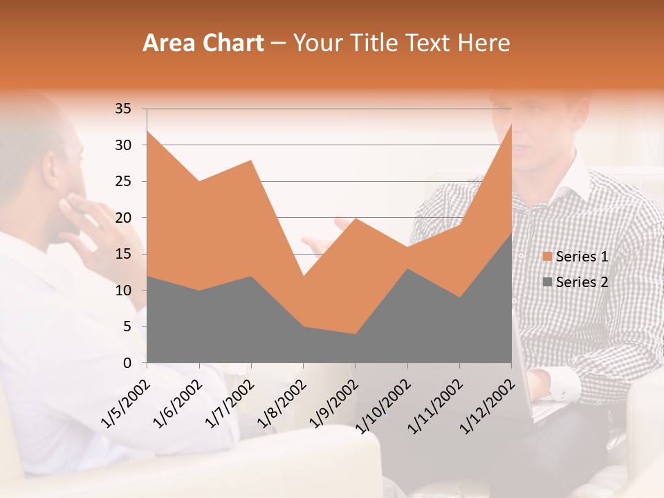 Juvenile Curlytail Green PowerPoint Template