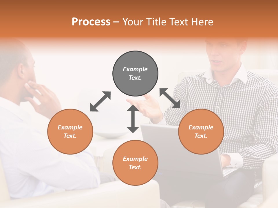 Juvenile Curlytail Green PowerPoint Template