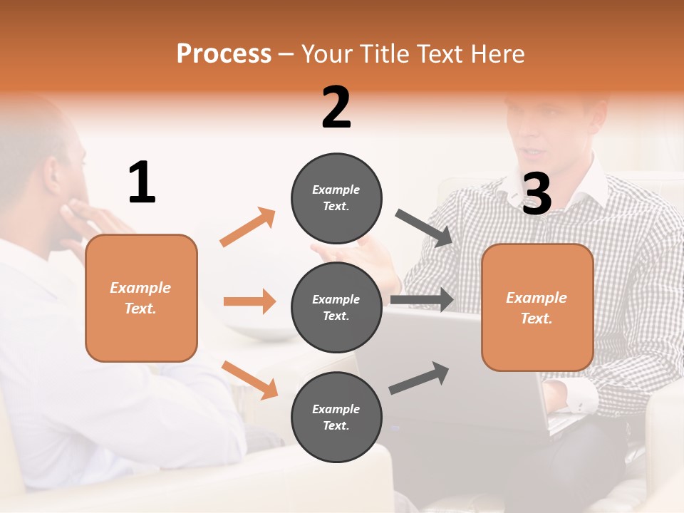 Juvenile Curlytail Green PowerPoint Template