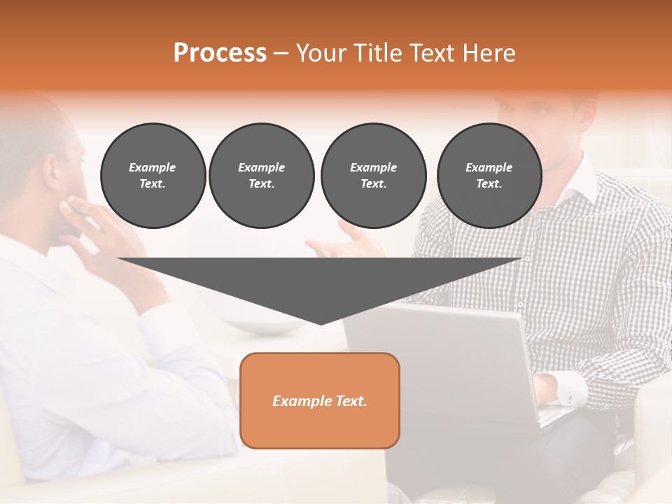 Juvenile Curlytail Green PowerPoint Template