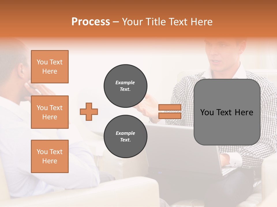 Juvenile Curlytail Green PowerPoint Template