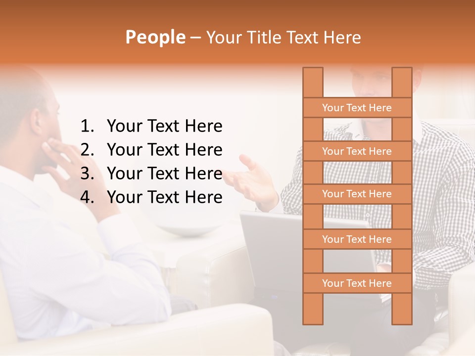 Juvenile Curlytail Green PowerPoint Template