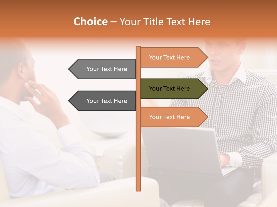 Juvenile Curlytail Green PowerPoint Template