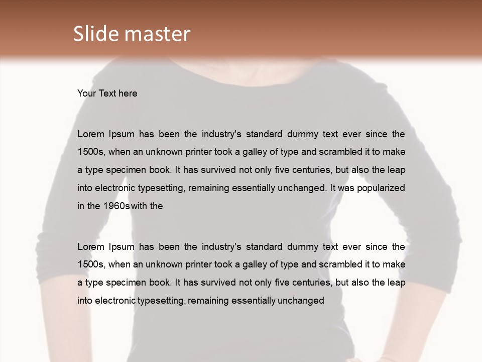 Beautiful Look Life PowerPoint Template